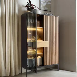 Klinkerville Glasdörr med Belysning*Scandinavian Choice Outlet