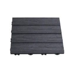 Komposit 30X30 cm Antracitgrå 4-Pack*Hortus