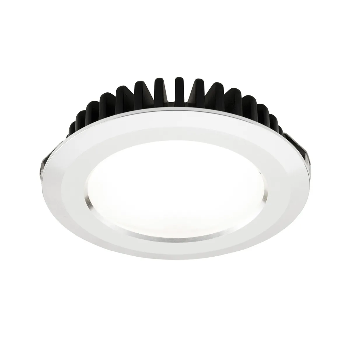 Krom 55mm Infälld med Transformator*HAFA Outlet