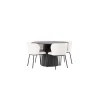 Lanzo Ø120 cm med 4 st Edina stolar*Venture Home Discount