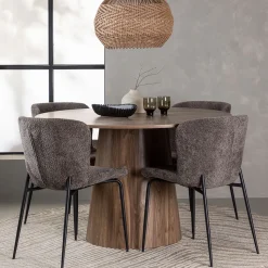 Lanzo Ø120 cm med 4 st Modesto stolar*Venture Home New
