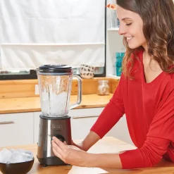 1,5L Borstat Stål 800W Multi-Speed & Pulsfunktioner*Black+Decker