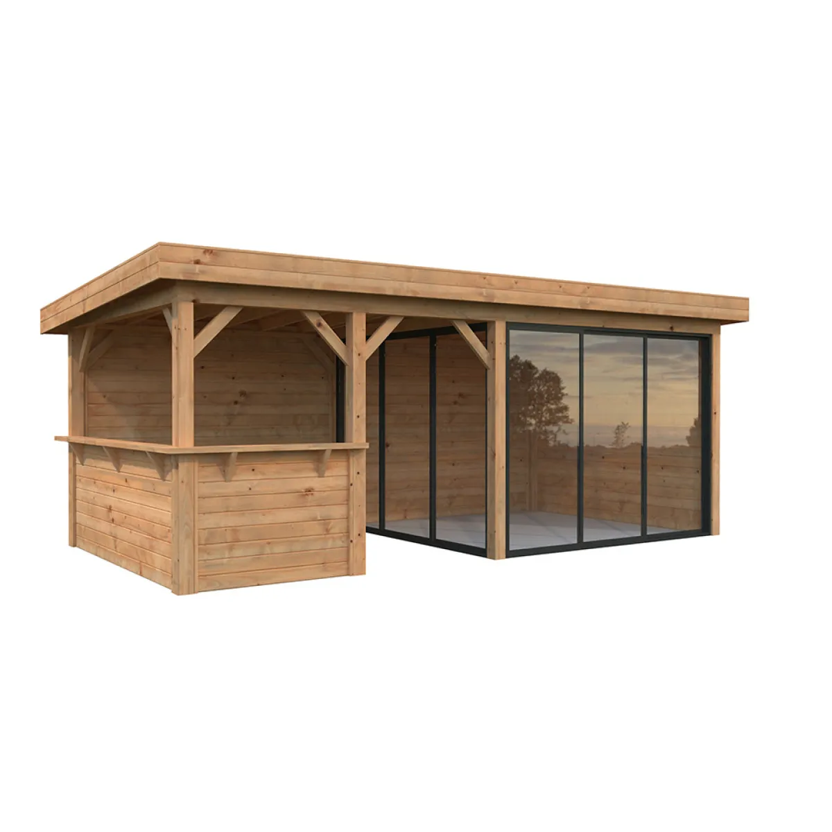 Lenna 16,6 m2 Set 407 Slide*Palmako New