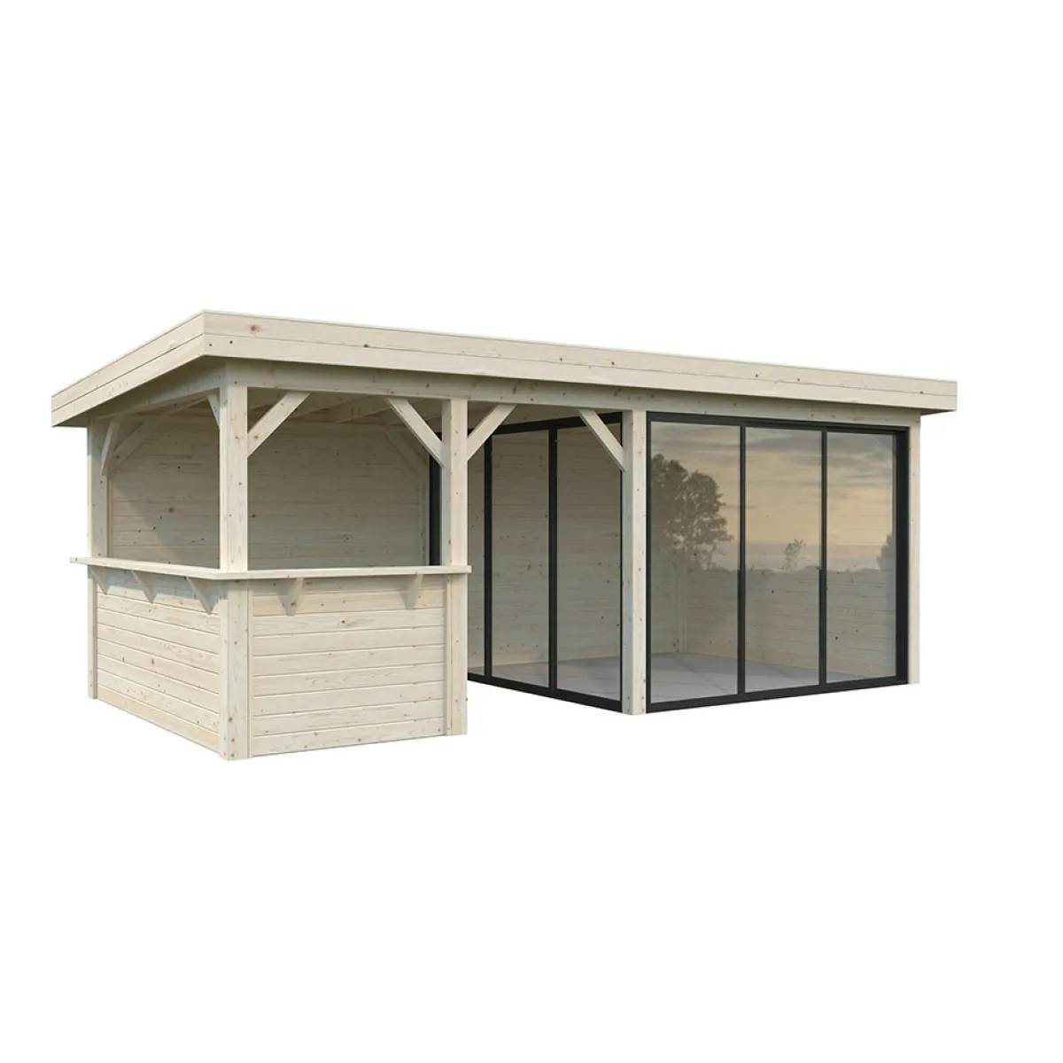 Lenna 16,6 m2 Set 407 Slide*Palmako New
