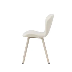 Lilja Beige Stol i Polyester/Linne 2 st*Venture Home Sale