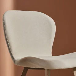 Lilja Beige Stol i Polyester/Linne 2 st*Venture Home Sale