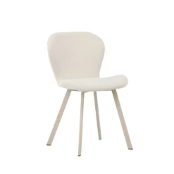 Lilja Beige Stol i Polyester/Linne 2 st*Venture Home Sale
