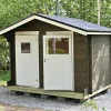 Lillevilla Karviainen 6 m² Friggebod Byggsats i Trä med Sadeltak*Luoman Discount