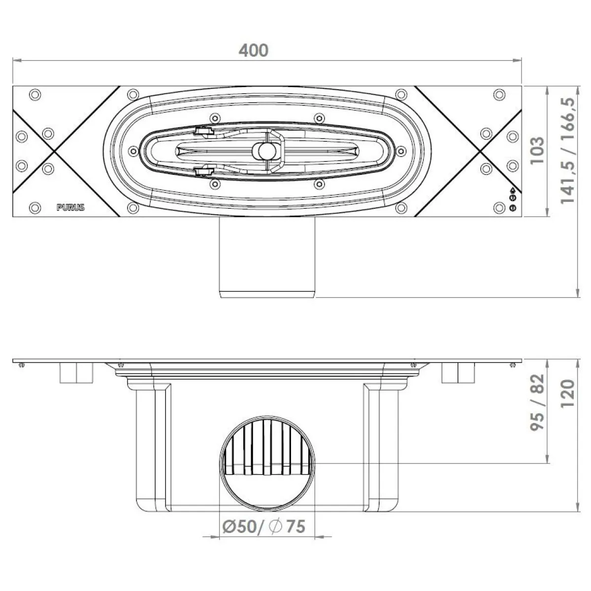 Line Premium Sida Ø75 mm*Purus Discount