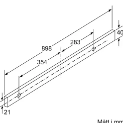 LI97RB531 iQ300 Underbyggd Frånluft/Kolfilterfläkt i Rostfritt Stål*Siemens Discount