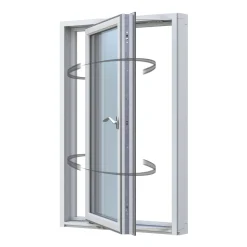 3-Luft Aluminiumbeklätt Trä 3-Glas*Svenska Fönster Online