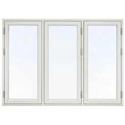 3-Luft Trä 2-Glas Rund Profil*Svenska Fönster Clearance