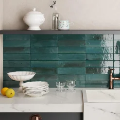 Lume Blå 6x24 cm*Marazzi Group Discount
