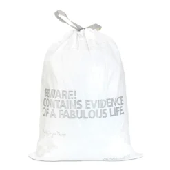 40/50/60L Vit Plastpåse med Knytband*Brabantia Discount