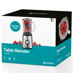1,5L 600W Glaskanna BL310 Rostfri*Champion Clearance