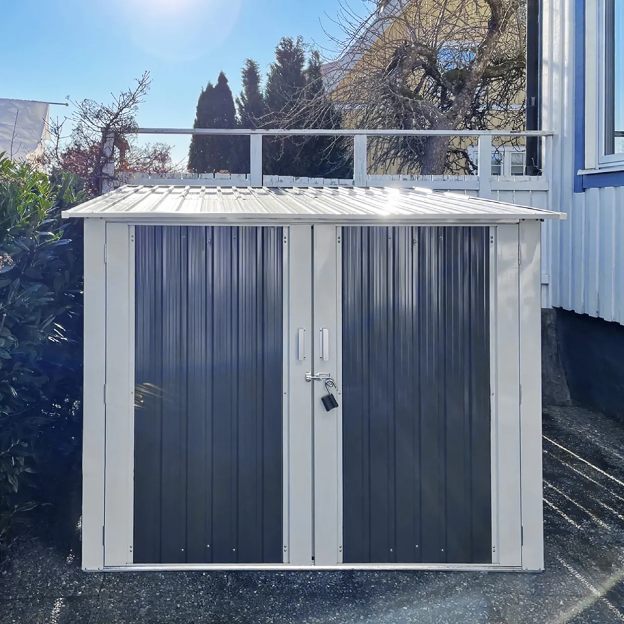 4,2m² Låsbart för Utomhusbruk