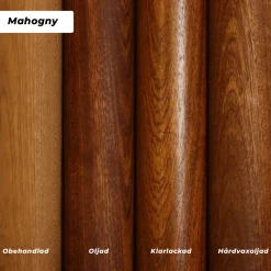 Mahogny 42 mm*Herrljunga Ledstångsfabrik Hot