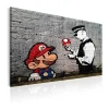 Mario and Cop By Banksy*Arkiio New