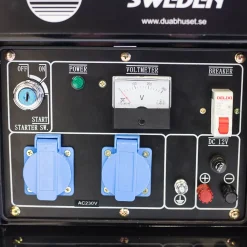 MDG6000CLE 1-fas Diesel fjärrstart*Duab-Power Hot