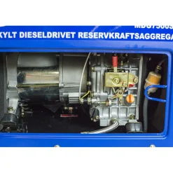 MDG7500S-3 3-fas Diesel tystgående*Duab-Power Clearance