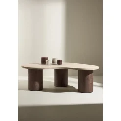 Megg Beige Vardagsrumsbord*Venture Home Online