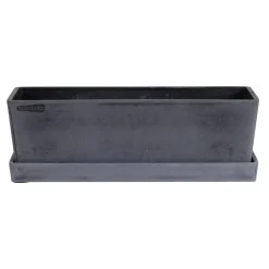 Michelangelo 30x10 Antracit Till Krukor*GreenLine Clearance