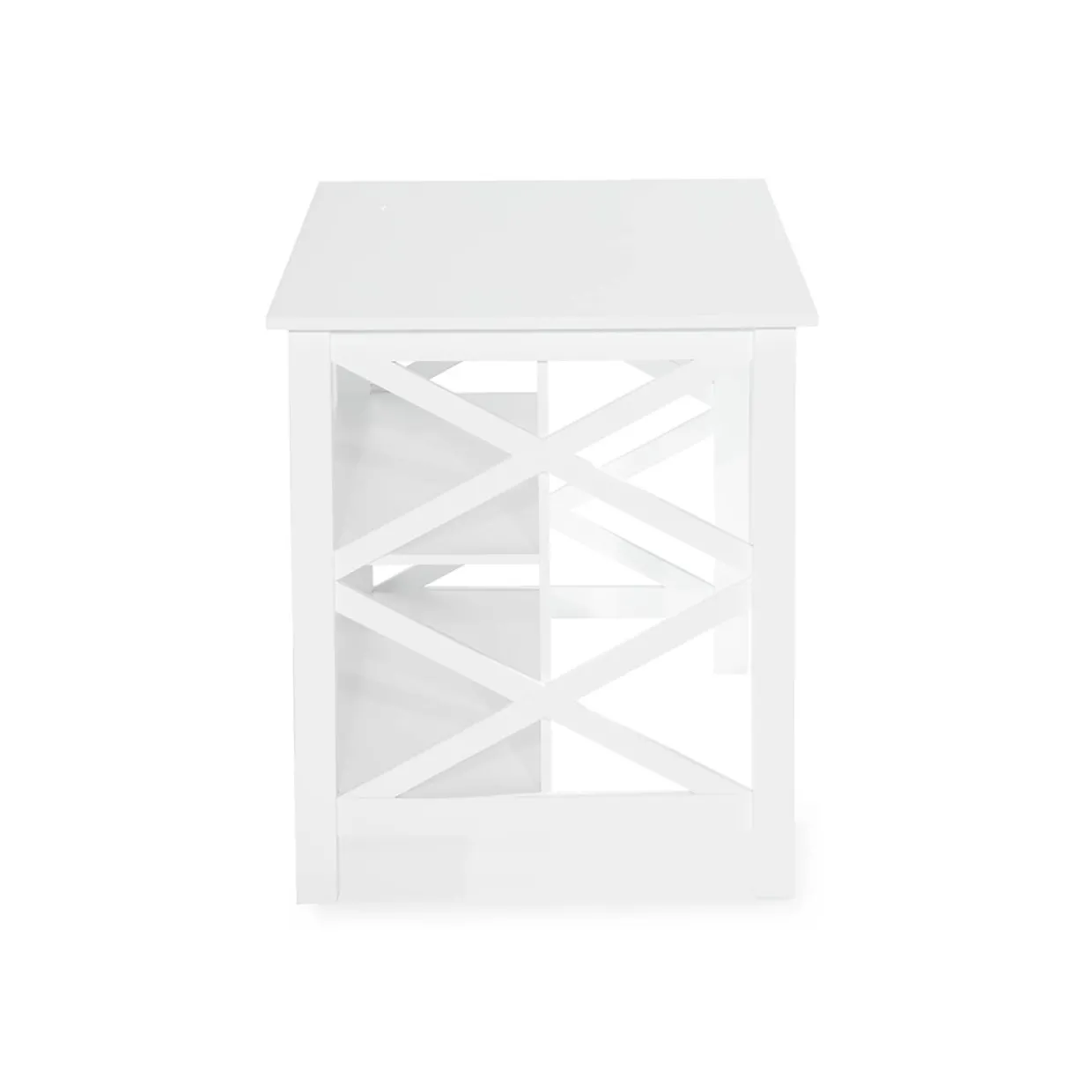 Milla Vit MDF 135x80x90 cm Fristående med Förvaring