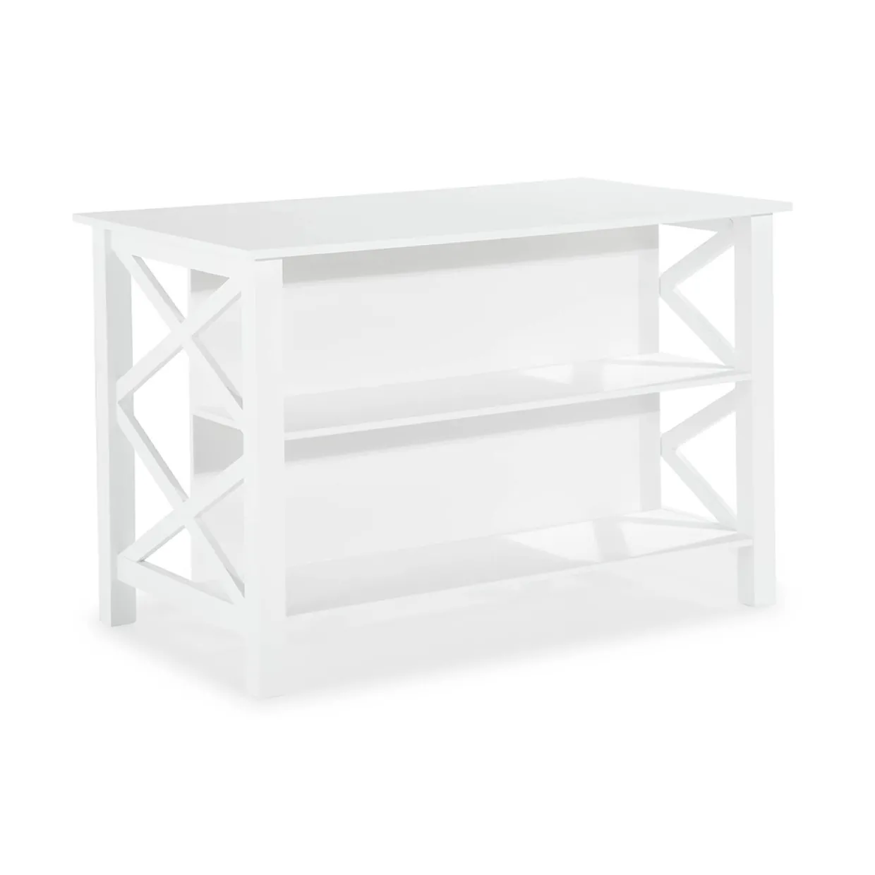 Milla Vit MDF 135x80x90 cm Fristående med Förvaring