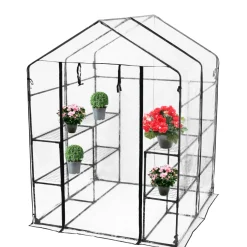 Miniväxthus i Plast med 8 Hyllor*Hortus Sale