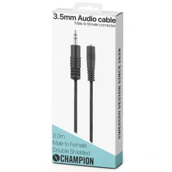 3,5mm - 3,5mm Hane-Hona 3.0m*Champion