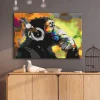 Monkey In Headphones (Multi Colour)*Arkiio Best