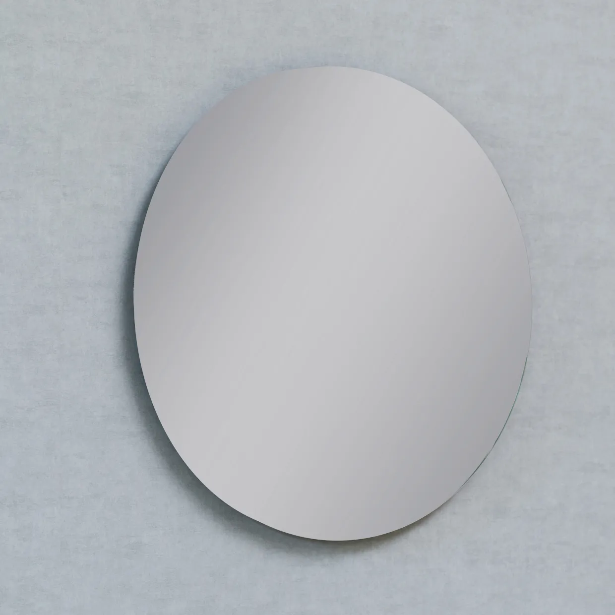 Moon Rund med LED-belysning
