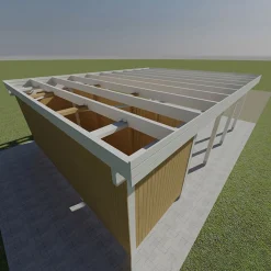 10 m2 tillbehör till Carport Karl*Palmako Hot