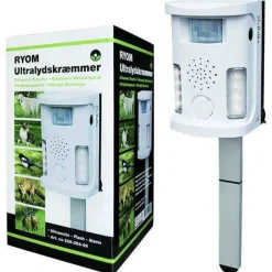 Musskrämma och Råttskrämma med Larm och PIR-Sensor*Ryom Sale