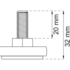 M10X32mm*Habo Clearance