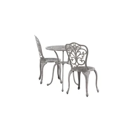 Nandin ø60 cm med 2 Trädgårdsstolar Utomhus*Venture Home