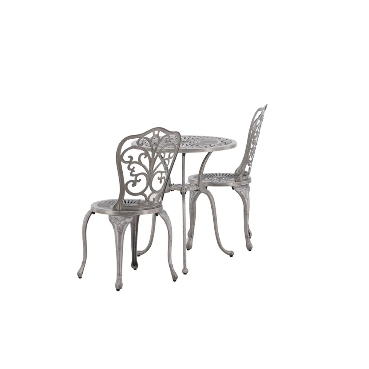 Nandin ø60 cm med 2 Trädgårdsstolar Utomhus*Venture Home