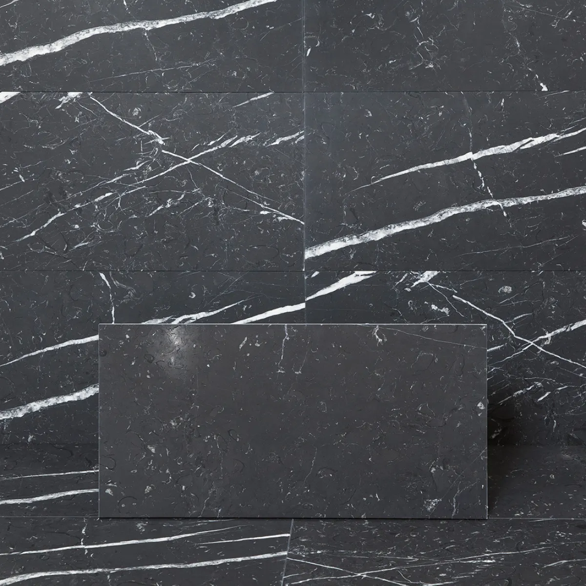 Nero Marquina Svart Matt 30x60 cm*Arredo Discount