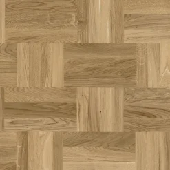 Noble Ek Retro, Lackat Parkettgolv med Holländskt Mönster*Tarkett Outlet