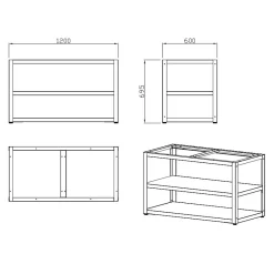Nordic Line med Sidobrännare*Myoutdoorkitchen Hot