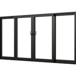 NTech Aluminium 4-Delad BlackLine Svart*NorDan New
