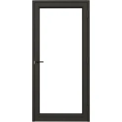 NTech Helglasad Aluminium BlackLine Svart*NorDan Hot