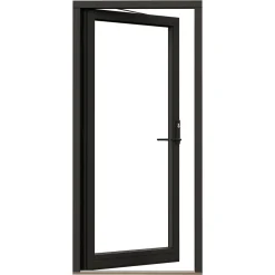 NTech Helglasad Aluminium BlackLine Svart*NorDan Hot