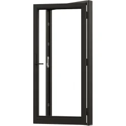 NTech Helglasad Aluminium BlackLine Svart*NorDan Hot