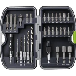 Och Borrsats Med 30 Delar*Luna Tools Clearance