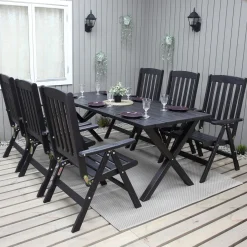 Olivia Svart 6-sits*Baltic Garden Online