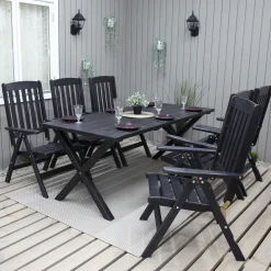 Olivia Svart 6-sits*Baltic Garden Online