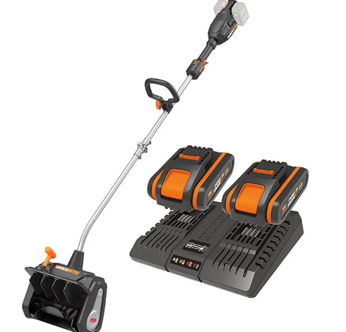 Paket Med Batteri & Laddare*Worx New