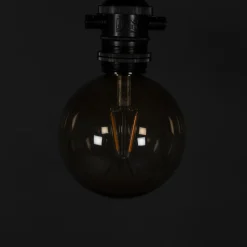 Partyslinga Startset E27 10st LED-lampor Amber Rökfärgade*Gnosjö Konstsmide Hot