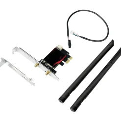 PCI Express Wi-Fi 6E AX5400 + BT 5.2 för Hemelektronik*LogiLink